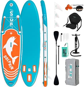 FunWater Tabla de Surf Hinchable de pie para Surf, Tabla de Surf Sup, Accesorio