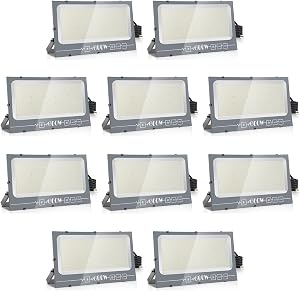 Foco LED FOCO LED para exteriores: 600 W, superbrillante, 6000 K, luz blanca