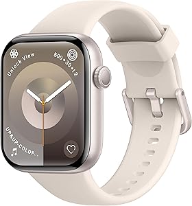 Reloj Inteligente Mujer Hombre, 1.85" Smartwatch con Llamadas Bluetooth, 140+