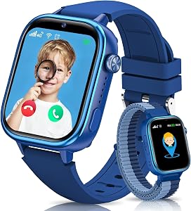 Nuevo 4G Reloj Inteligente Niño con Videollamada & GPS, Smartwatch Niños con