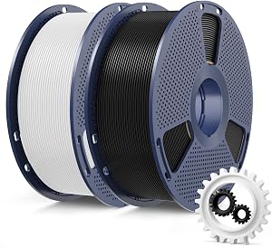 SUNLU 1KG*2 PLA+ Filament 1.75mm, Mayor Durabilidad y Resistencia, Filamento