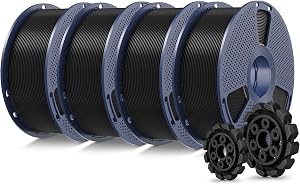 SUNLU 4KG PLA+2.0 Filament Paquete, Mise à Niveau du Filament PLA+, Résistance