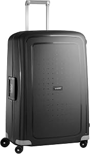 Samsonite S'Cure - Spinner L Maleta, L 75 cm, 102 L, Negro (Black)