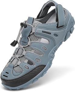 SAGUARO Sandalias de Trekking Hombre Mujer Cómodas Transpirables Deporte