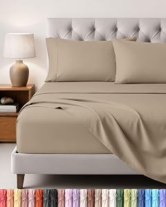 Utopia Bedding Juego de Sabanas 4 Piezas 150x200 - Poliéster Microfibra