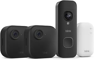 Blink Outdoor 4 + Blink Videotimbre 2K+ con pilas: cámara de seguridad