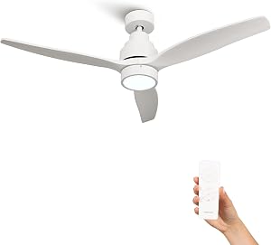 Mellerware - Ventilador de Techo con Mando a Distancia Brizy Bright | 30 W | 6