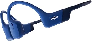 SHOKZ OpenRun Auriculares Conducción Ósea Open-Ear Bluetooth 5.1,IP67,Azul |