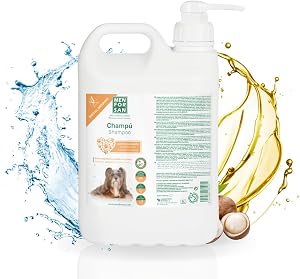 MENFORSAN Champú para Perros Aceite de Macadamia, Nutre y Abrillanta el Pelaje,