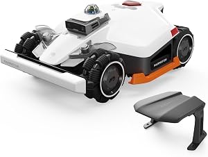 MAMMOTION LUBA 3 AWD 3000 Robot Cortacésped con Garage Standard,