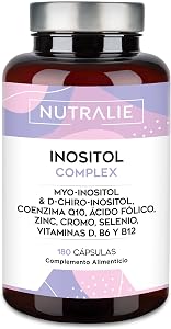 Myo Inositol & D-Chiro 40:1 PCOS – Para 2 Meses Balance Femenino – Con Q10 + All Ofertas Outlet Myo Inositol & D-Chiro 40:1 PCOS - Para 2 Meses Balance Femenino - Con Q10 +