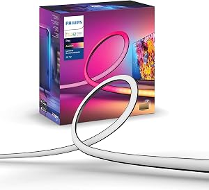 Philips Hue Play Gradient - Tira led inteligente, Luz blanca y luces de