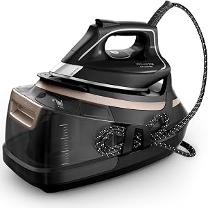 Rowenta Centro planchado Eco Steam Pro - Gran potencia de vapor, eficiente,