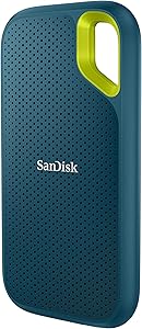SanDisk 1TB Extreme SSD portátil, USB-C, Memoria de estado sólido NVMe externa,