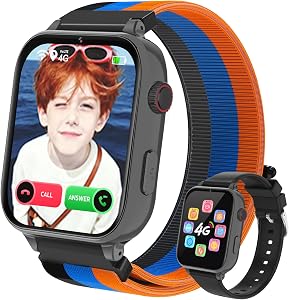 PTHTECHUS Reloj Inteligente Niño, Smartwatch Niños con GPS y Llamadas 4G |