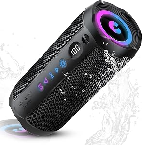 Altavoz Bluetooth Portátil 25W, Potente Altavoz Bluetooth, Altavoces Graves