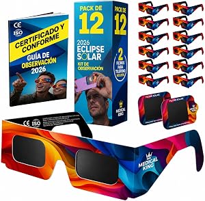 La guía ULTIMATE de gafas eclipse solar 2026