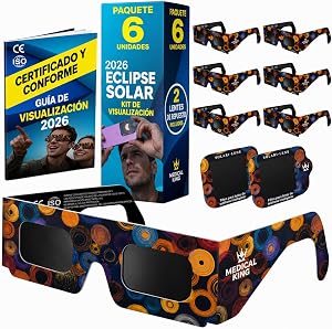 5 Razones para elegir gafas eclipse solar potentes 2026