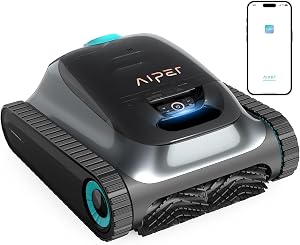AIPER Scuba S1 Robot Piscina Limpiafondos y Paredes, Aspirador Piscinas Fondos