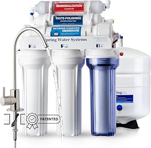 iSpring RCC7AK Ósmosis Inversa Domestica 6 Etapas con Remineralización PH+ |