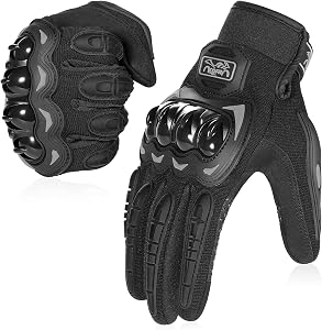 COFIT Guantes de Moto, Pantalla Táctil en los Dedos, Guantes de Moto de